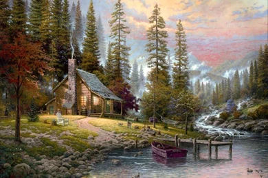 Log Cabin Wallpapers   Wallpapers Cave
