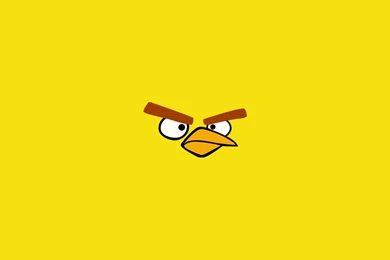 Angry Bird Yellow Desktpo Wallpapers