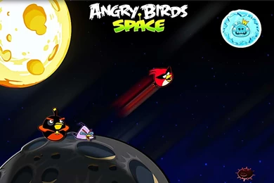 Angry Bird Space Wallpapers 3d