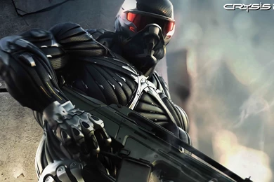 Soldier With Gun   Action Games Wallpapers Image Featuring Crysis 2