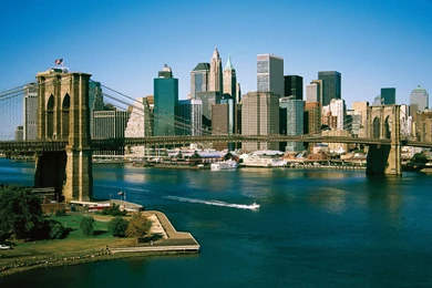 Brooklyn Bridge And Skyline Wallpapers
