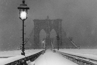 Brooklyn Bridge Winter Wallpapers