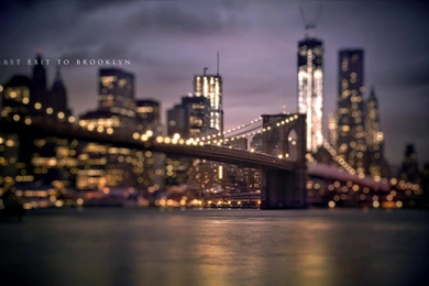 Brooklyn Bridge, City, River, Photo, 1920x1200 HD Wallpapers And ...