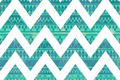 Tribal Print Turquoise Blue Chevron iPhone 6 Plus Wallpapers ...