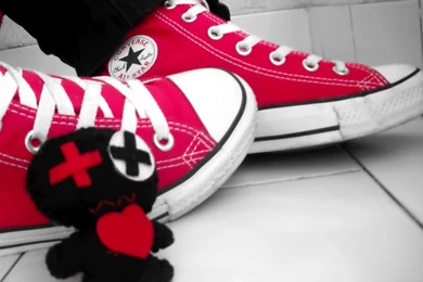 Pink Emo Converse Shoes Wallpapers From EMO Wallpapers