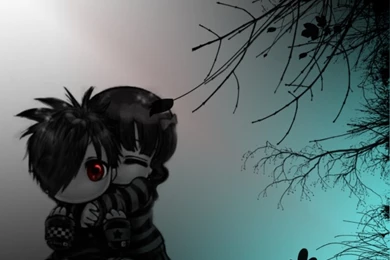 Anime Emo Couple Wallpapers From EMO Wallpapers