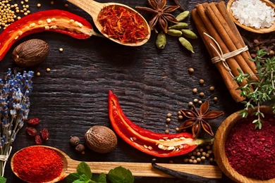 Herbs And Spices HD Desktop Wallpapers : Widescreen : High ...