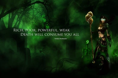 Guild Wars 2 Necromancer Wallpapers By Iluminar On DeviantArt