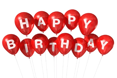 Happy Birthday Balloons Wonderful Wallpapers