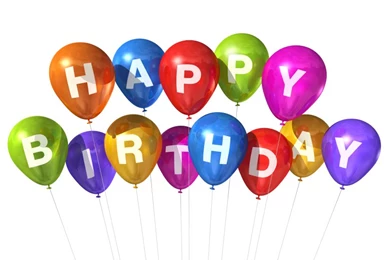 Happy Birthday Balloons