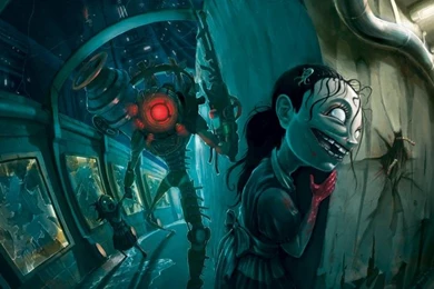 Bioshock, Games, Video Games, Iron, Fighter, Girl, Scary Wallpapers ...