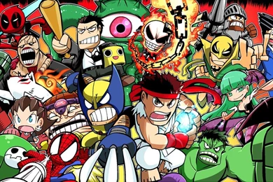MARVEL VS CAPCOM WALLPAPER   (