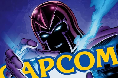 Capcom In The Clutches Of Magneto Hyper Combo Wallpaper!