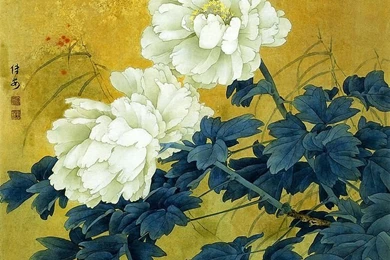 Flowers And Birds, Chinese Gongbi Paintings By Zou Chuan An ...