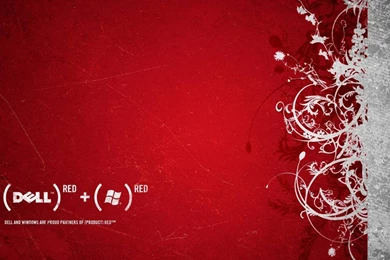 Red Flourish Dell Windows Widescreen HD Wallpapers Wallpapers ...