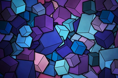 Download Blue Cubes Wallpapers For Samsung Galaxy Tab