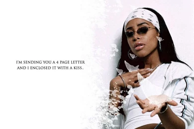Aaliyah Four Page Letter Wallpapers   Aaliyah Wallpapers