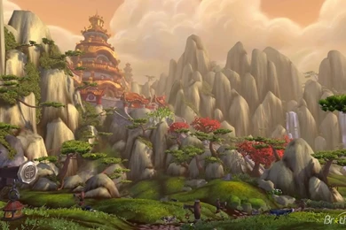 Wallpapers Fax Logo World Of Warcraft Mists Pandaria 1280x720 ...