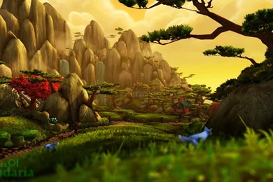 Green, Japan, Video Games, Nature, Night, World Of Warcraft, Wall ...