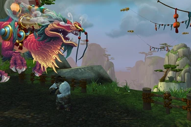 Wallpapers Wow Mists Of Pandaria Montura Serpiente Nubosa Cloud ...