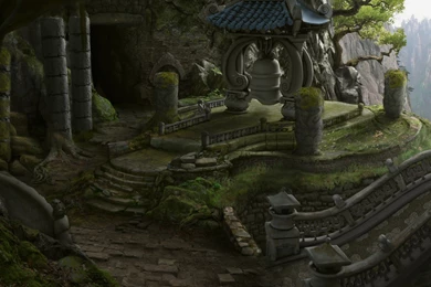 World Of Warcraft Mists Of Pandaria Concept Art Landscape ...