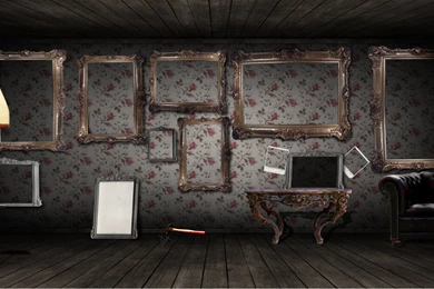 Frames On A Wall +Wallpaper+ By Ephoras On DeviantArt