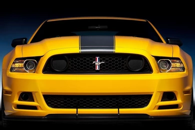 Face Orange Ford Mustang Wallpapers And Images   Wallpapers ...