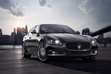 Black Maserati Vehicle Widescreen Wallpapers