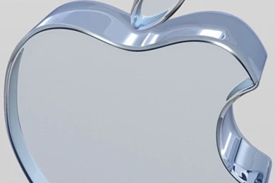 Crystal Clear Apple Symbol