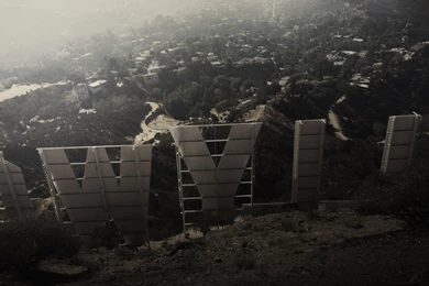 Inkdryer Daily Wallpapers • Hollywood Sign
