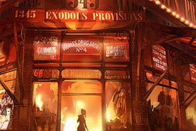 SuperHD.pics: Bioshock Infinite Columbia Concept Art Fire Market ...