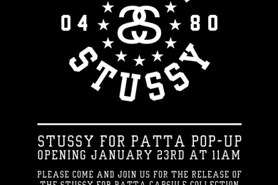 INVITE: Patta & Stussy Celebration X Neal Santos, Angelo Baque ...