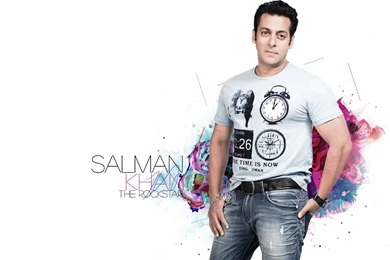 Salman Khan Rockstar Wide Hd Wallpapers