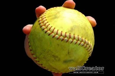 Softball   1366 / 768 Wallpapers