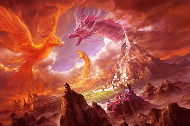 Phoenix, Fantasy, Dragon, 1920x1080 HD Wallpapers And FREE Stock Photo