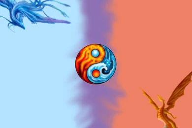 Dragon Vs Phoenix Wallpapers