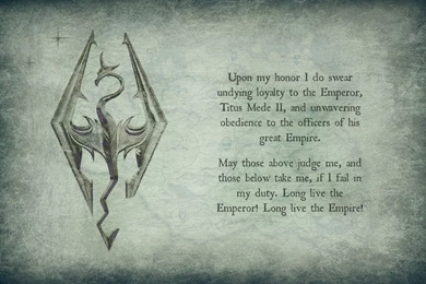 Just Like My Stormcloak Wallpaper, I Made One For The Imperials ...