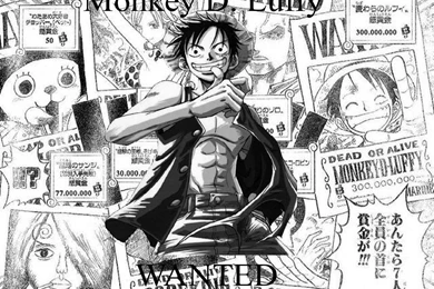 Wallpapers One Piece Luffy Amp 1024x768