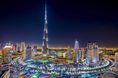 Burj Khalifa Photos At Night ~ Atoz Desktop Wallpapers