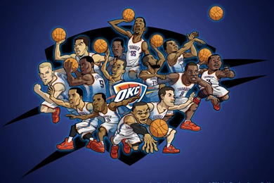 Oklahoma City Thunder Wallpapers HD Backgrounds Download Desktop ...