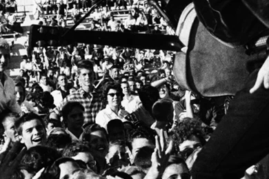 Download Wallpapers 640x960 Elvis Presley, Concert, Funs, Guitar ...