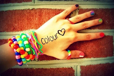 Love sign at girl hand picture wallpaper share at facebook ...