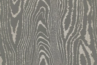 68831 Faux Bois Weave Charcoal By FSchumacher Fabric