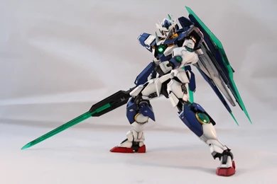 MG 1/100 Gundam 00 QAN[T]: Painted Build. Photoreview Wallpapers ...