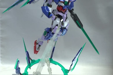MG 1/100 Gundam 00 Qan[T] Full Saber: Modeled By Enterprise ...