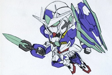 Gundam 00 Quanta By Zerokaiser On DeviantArt