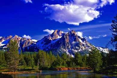 Beautiful Mountain View