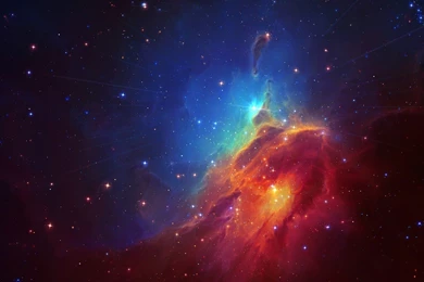 Space: Beautiful Colourful Galaxy Stars Free Desktop Backgrounds ...