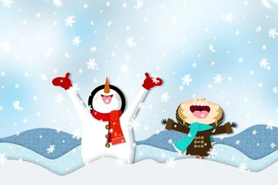 Happy winter Wallpapers