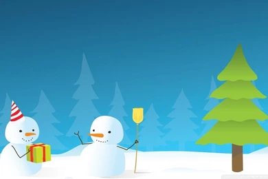 Happy Winter Holidays HD Desktop Wallpapers : High Definition : Mobile